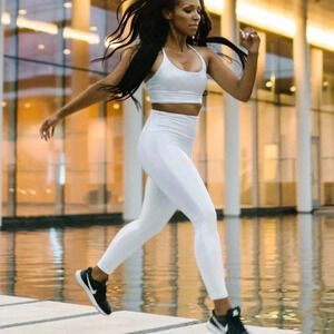 Zyia  White Unicorn Luxe 7/8 Legging